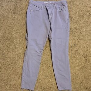 Old Navy Women's Light Purple Skinny Jeans